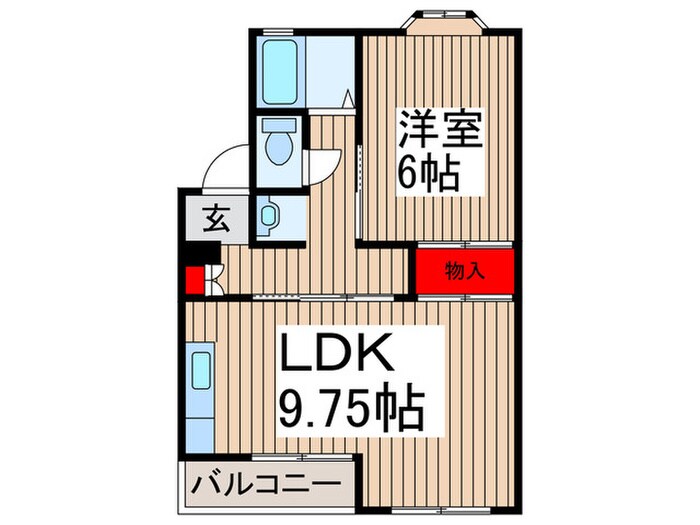 平岡ビルの物件間取画像