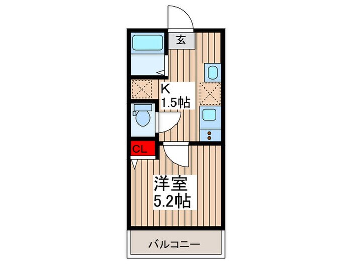 ティブの物件間取画像