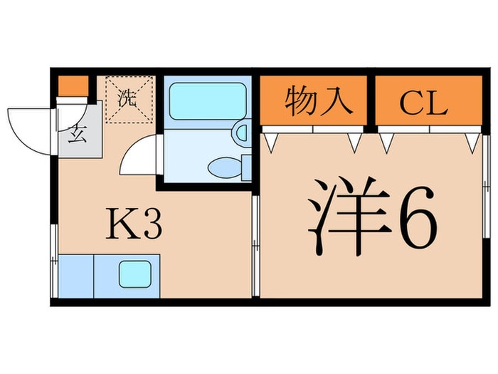 本町ハイムの物件間取画像