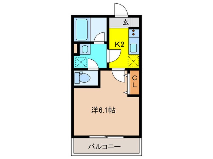 エルタスコート桜台の物件間取画像