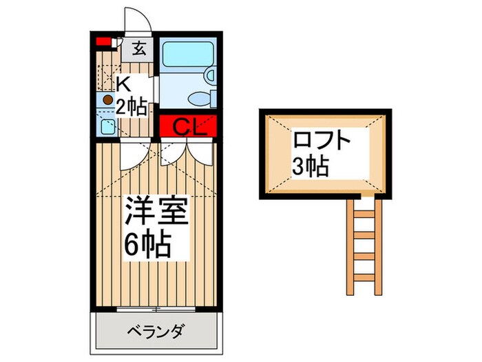 物件間取画像