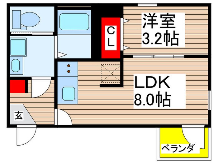 Ｔｈｅ　Ｇｒａｃｅ　千葉の物件間取画像