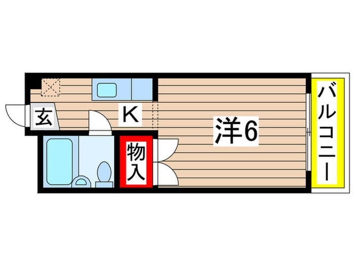 西都賀ハイリビング壱番館の物件間取画像