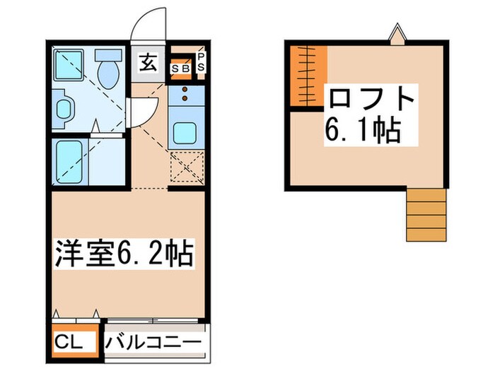 シンフォニア座間の物件間取画像