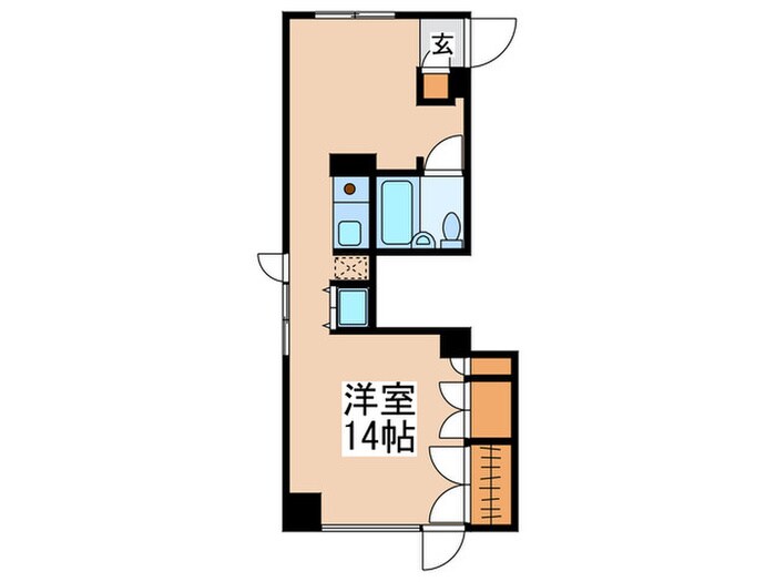 ｻﾝﾄﾞｴﾙ若葉の物件間取画像