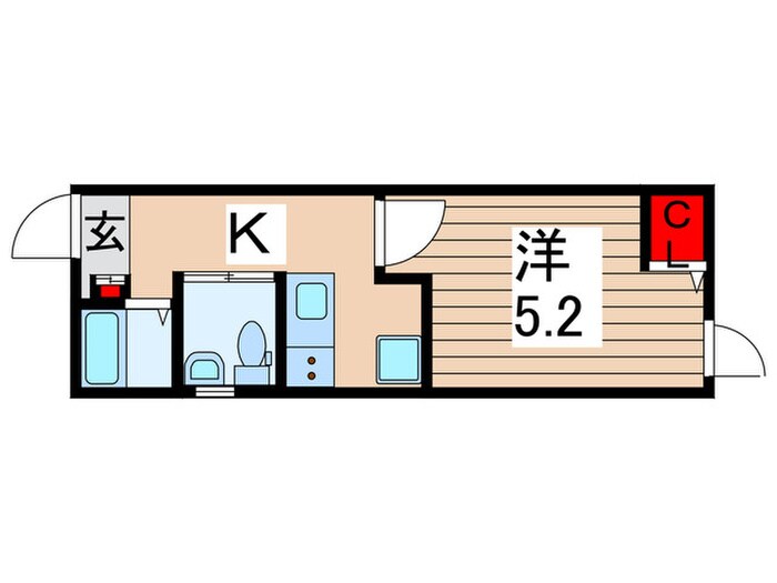 The　Dorchester　βの物件間取画像