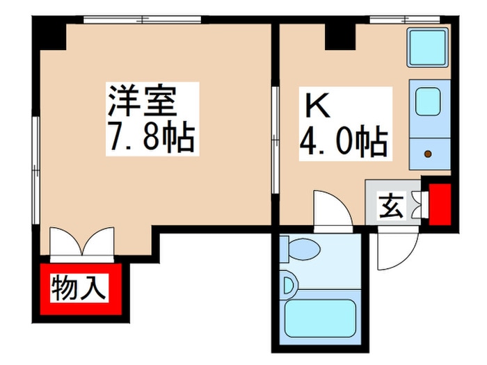 フラットステラの物件間取画像