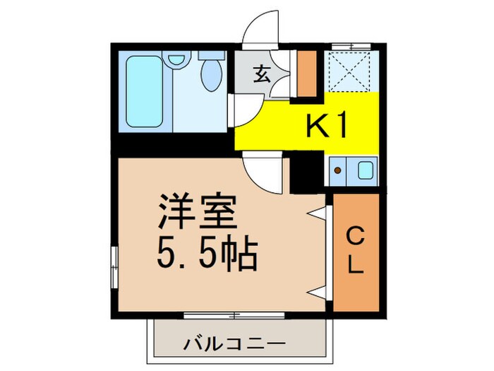 チェリーハイムの物件間取画像