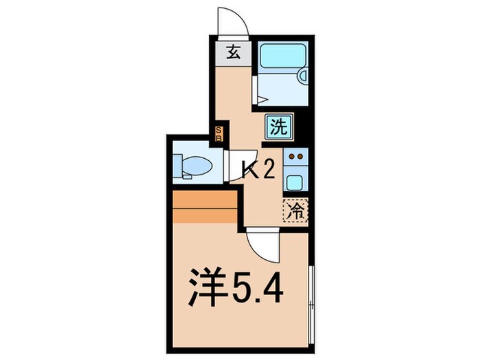 Ｒｅｂｅｒｔｙ目黒南の物件間取画像