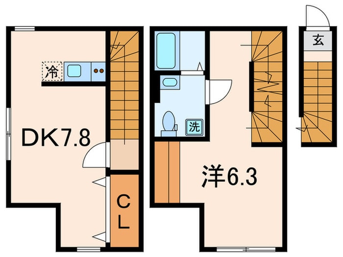 Ｒｅｂｅｒｔｙ目黒南の物件間取画像