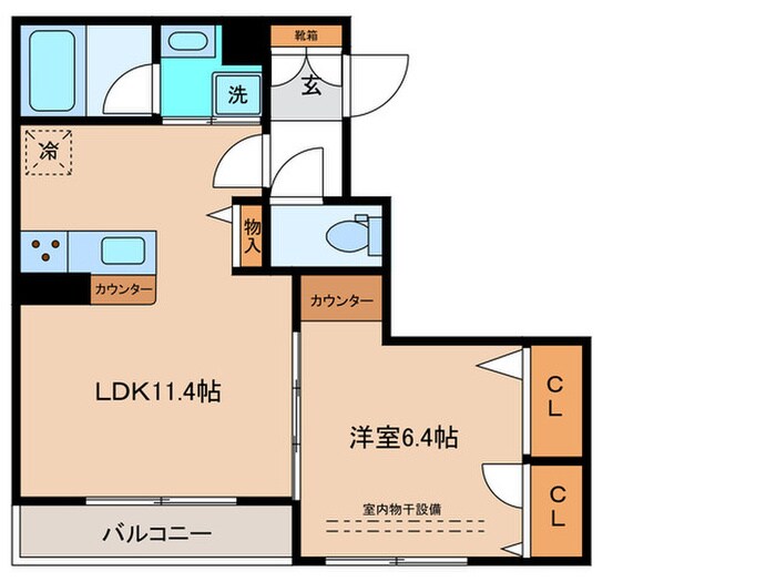 Ambiera早稲田の物件間取画像