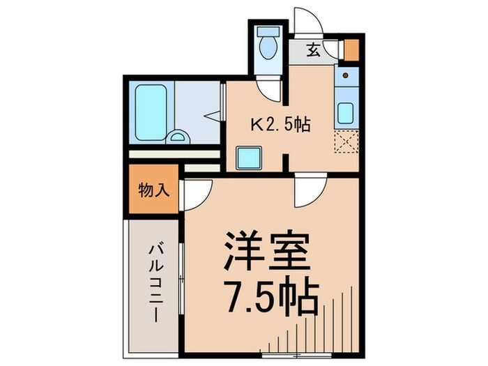 サンパレス世田谷の物件間取画像