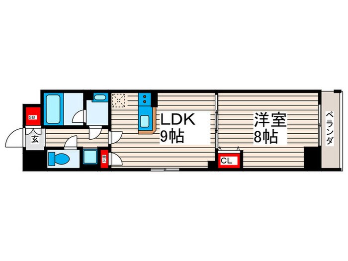 いずみマンションⅡの物件間取画像