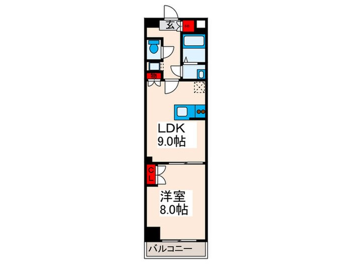 いずみマンションⅡの物件間取画像