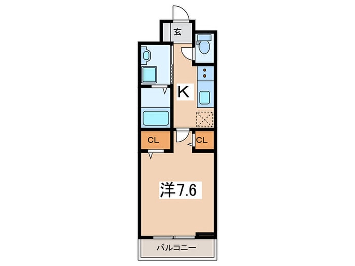 ブレーメン・ニカの物件間取画像