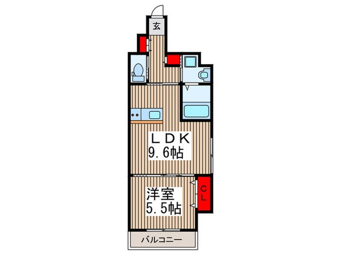 ステーラ　ボヌールの物件間取画像