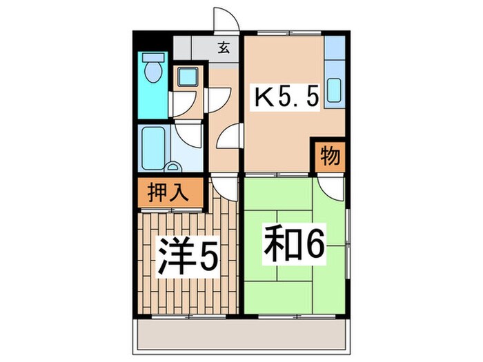 物件間取画像