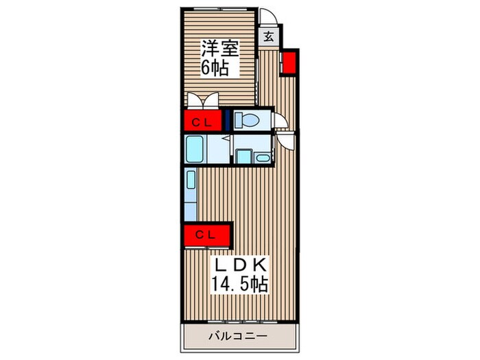 ロイヤルハイツ新曽の物件間取画像