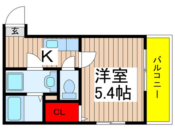 MELDIA八千代台北1丁目B号棟の物件間取画像