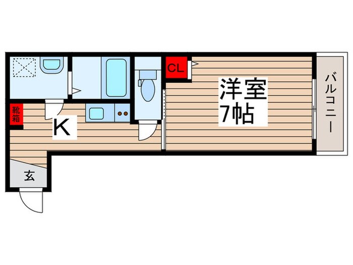 仮)ル・カンフリエ新松戸の物件間取画像