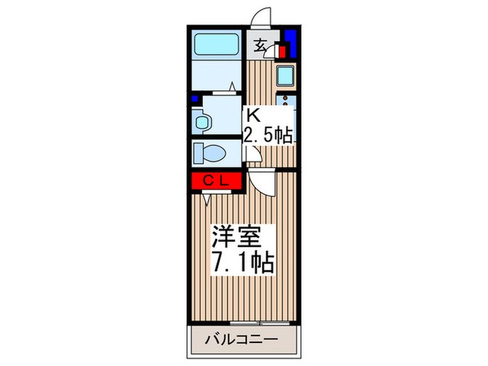 リブリ・ＹＵＭＥの物件間取画像