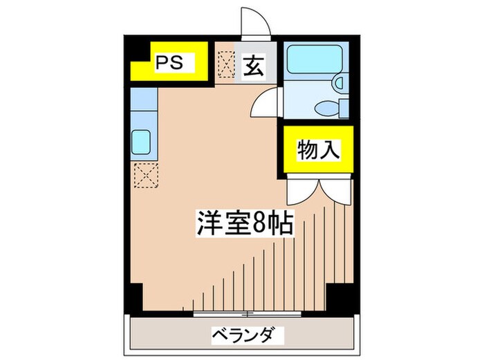 日吉ビルの物件間取画像