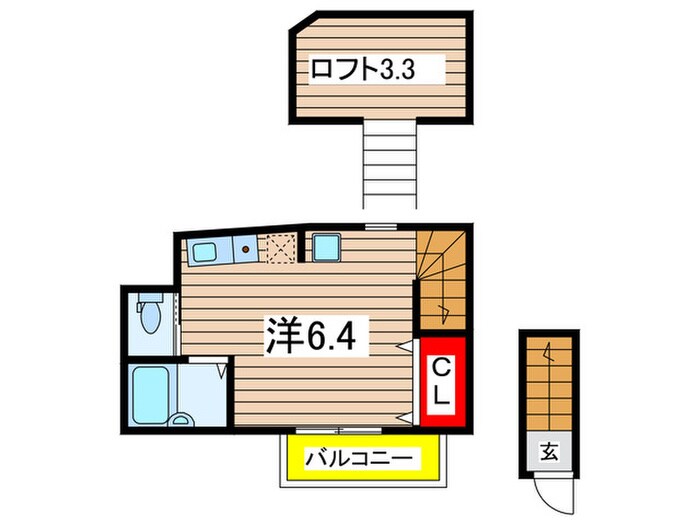 ヒロ・小岩の物件間取画像