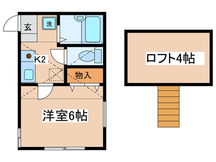 シティハイツ橋本の物件間取画像