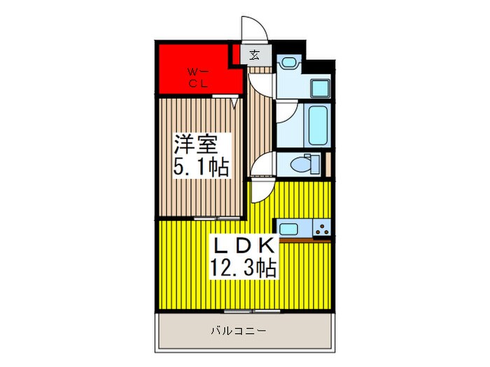物件間取画像