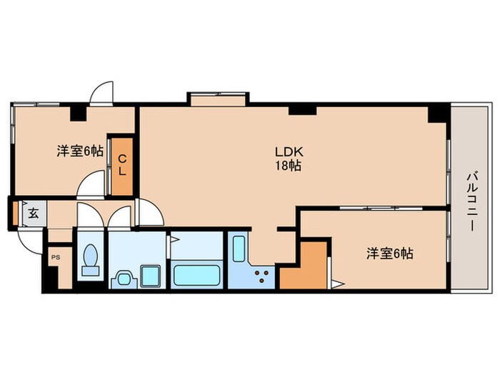 シャルムウキマの物件間取画像