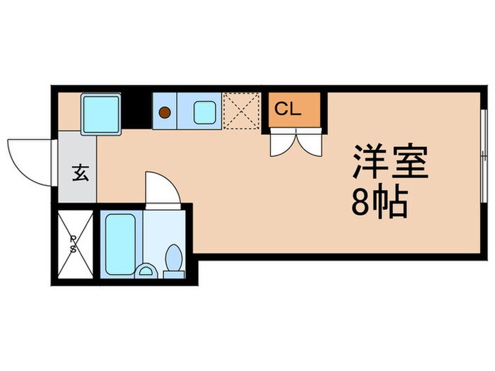 メゾン．サンスイの物件間取画像