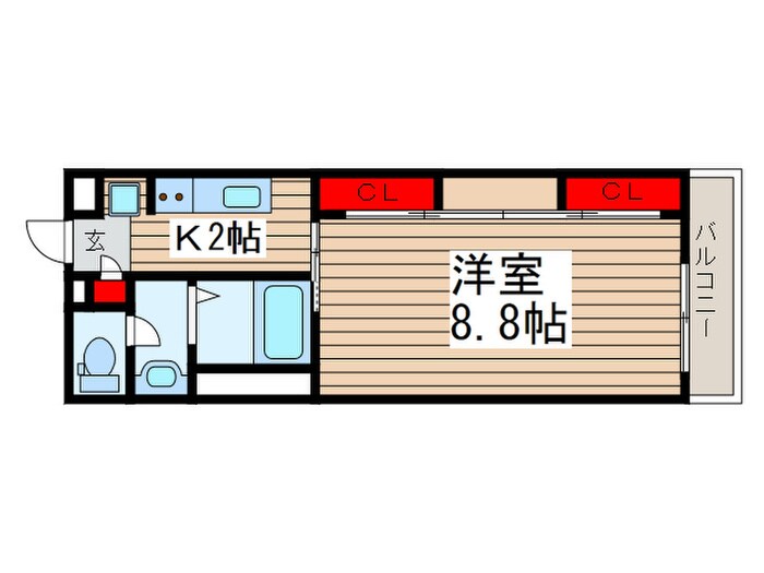 リブリ・ミライトの物件間取画像