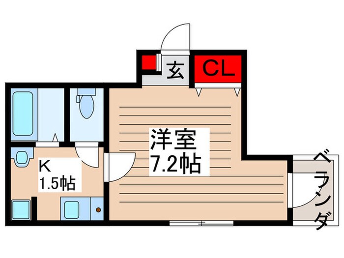 トワーニ梅島の物件間取画像