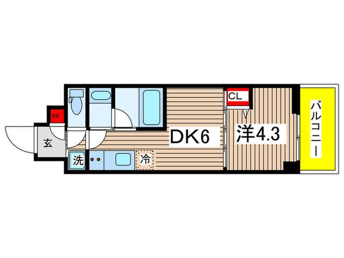 仮)江東区南砂7丁目マンションの物件間取画像