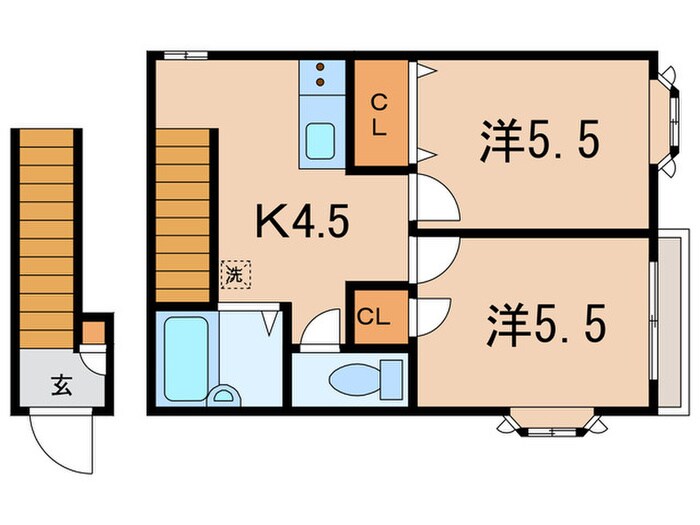 ワイコロワの物件間取画像