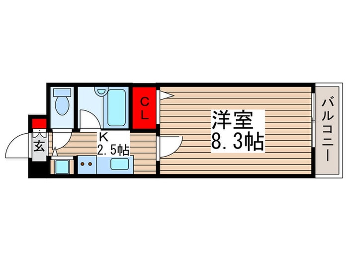 アジュ－ルⅠの物件間取画像