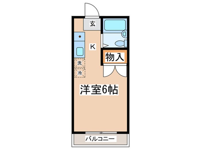 プレジオ多摩の物件間取画像