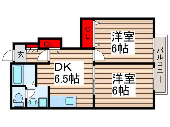 ベル・ウィンズの物件間取画像