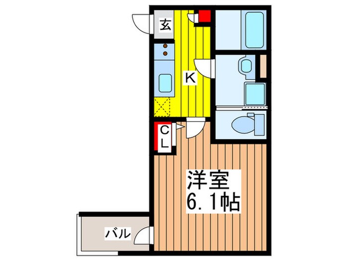 3Ｆ　ＨＡＵSの物件間取画像
