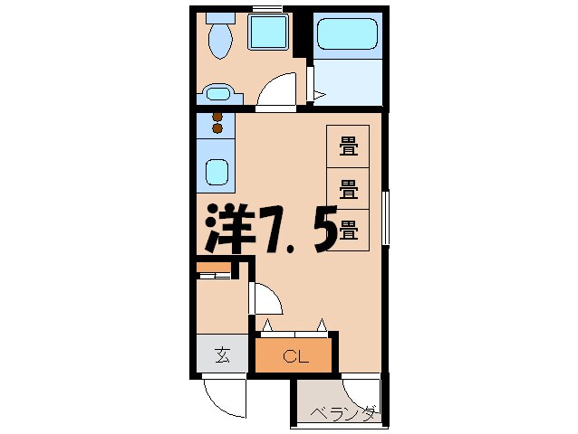 物件間取画像