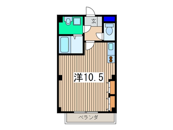 グリ－ンリ－フの物件間取画像