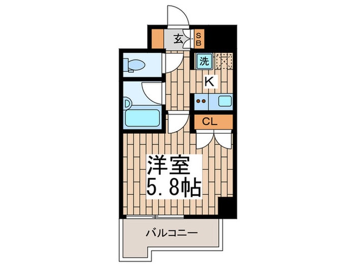 コンフォ－トタイム大森の物件間取画像