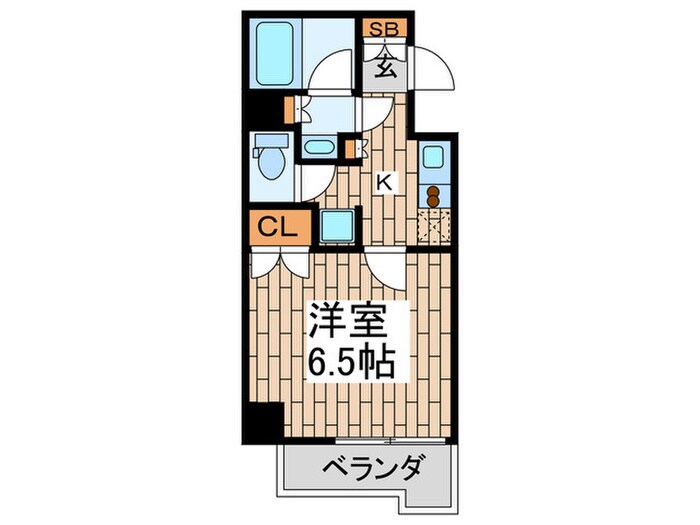 コンフォ－トタイム大森の物件間取画像