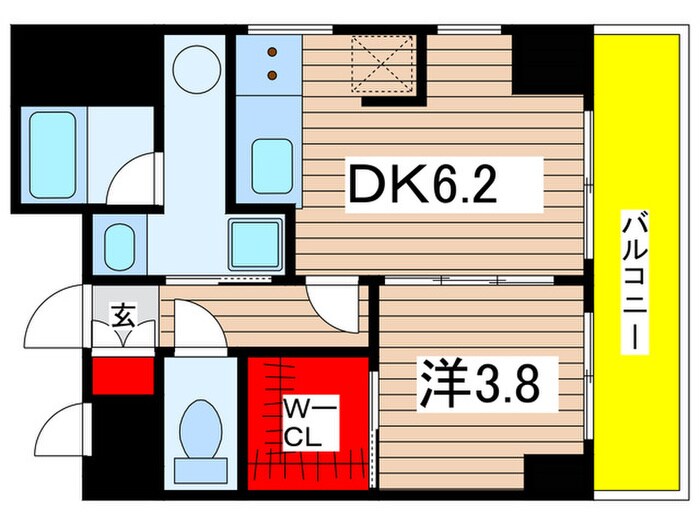 インプルーブ両国の物件間取画像