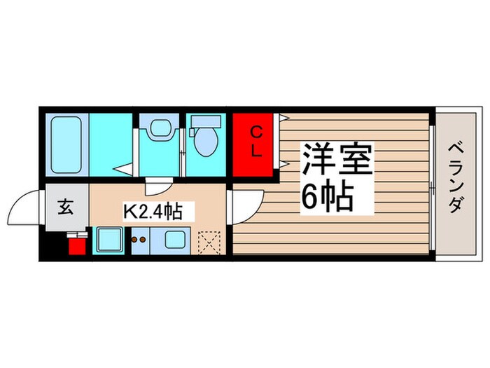 仮）メゾンときわ市川Ａ棟の物件間取画像