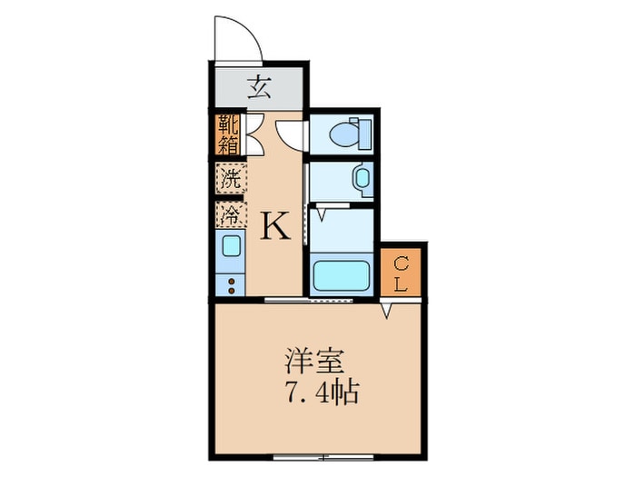 4th Avenueの物件間取画像