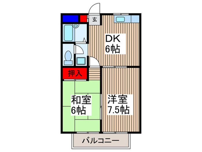 物件間取画像