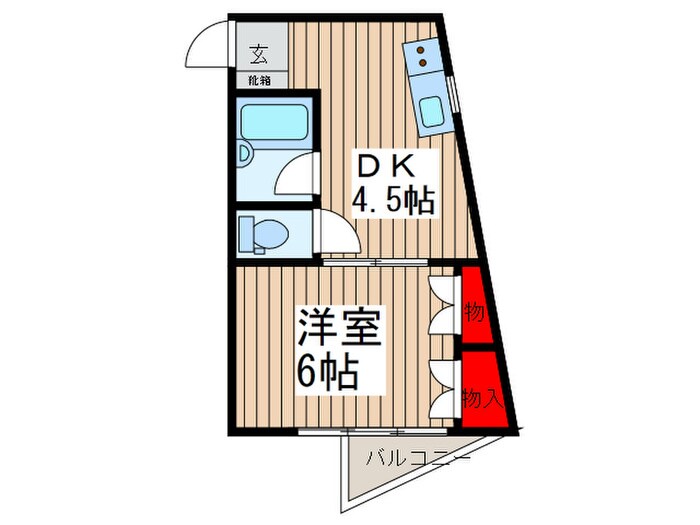 物件間取画像