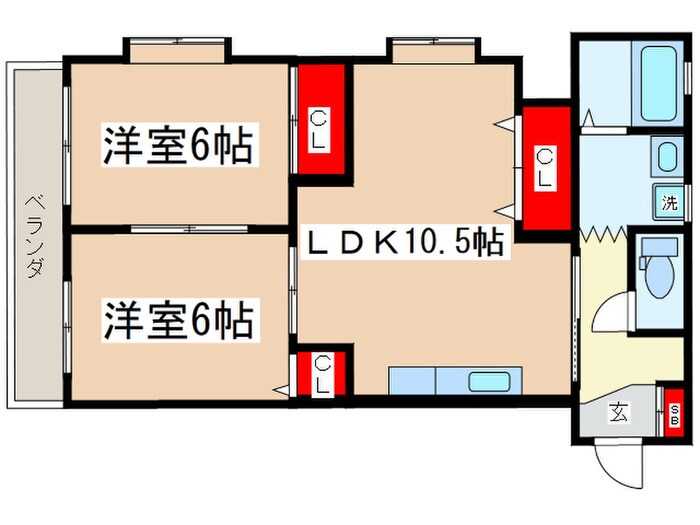 神山ビルの物件間取画像