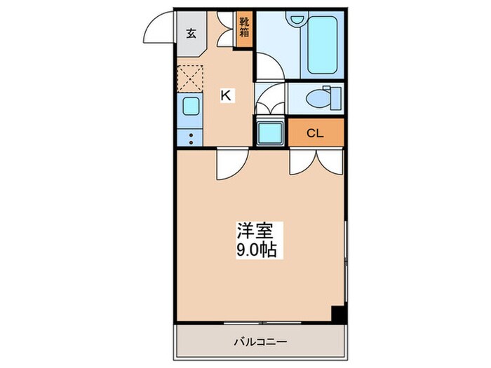 ベルパレスの物件間取画像
